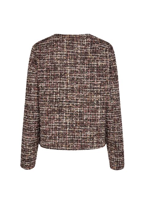 giacca chanel corta pesante con bottoni